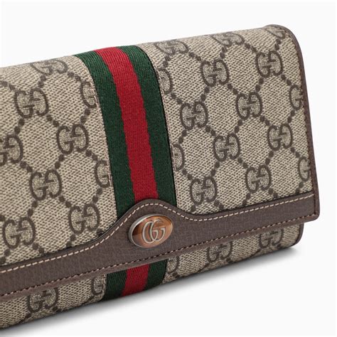 gucci ophidia gg chain wallet|gucci signature long wallet.